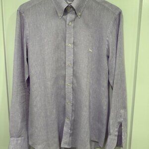 Harmont & Blaine Men's Button Down Shirt 100% Linen